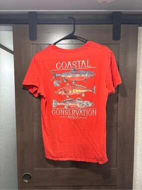 Coastal Conservation Short-Sleeve Tee - Red